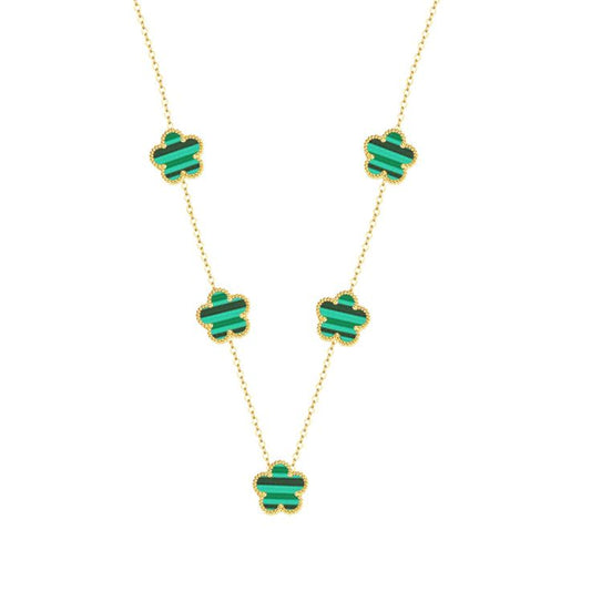 Van Cleef Green Necklace